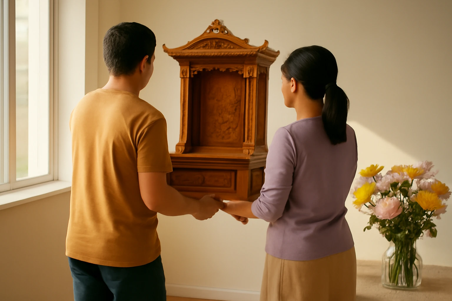 Ai giữ việc thờ cúng trong nhà: con trưởng, con gái hay người ở gần cha mẹ?