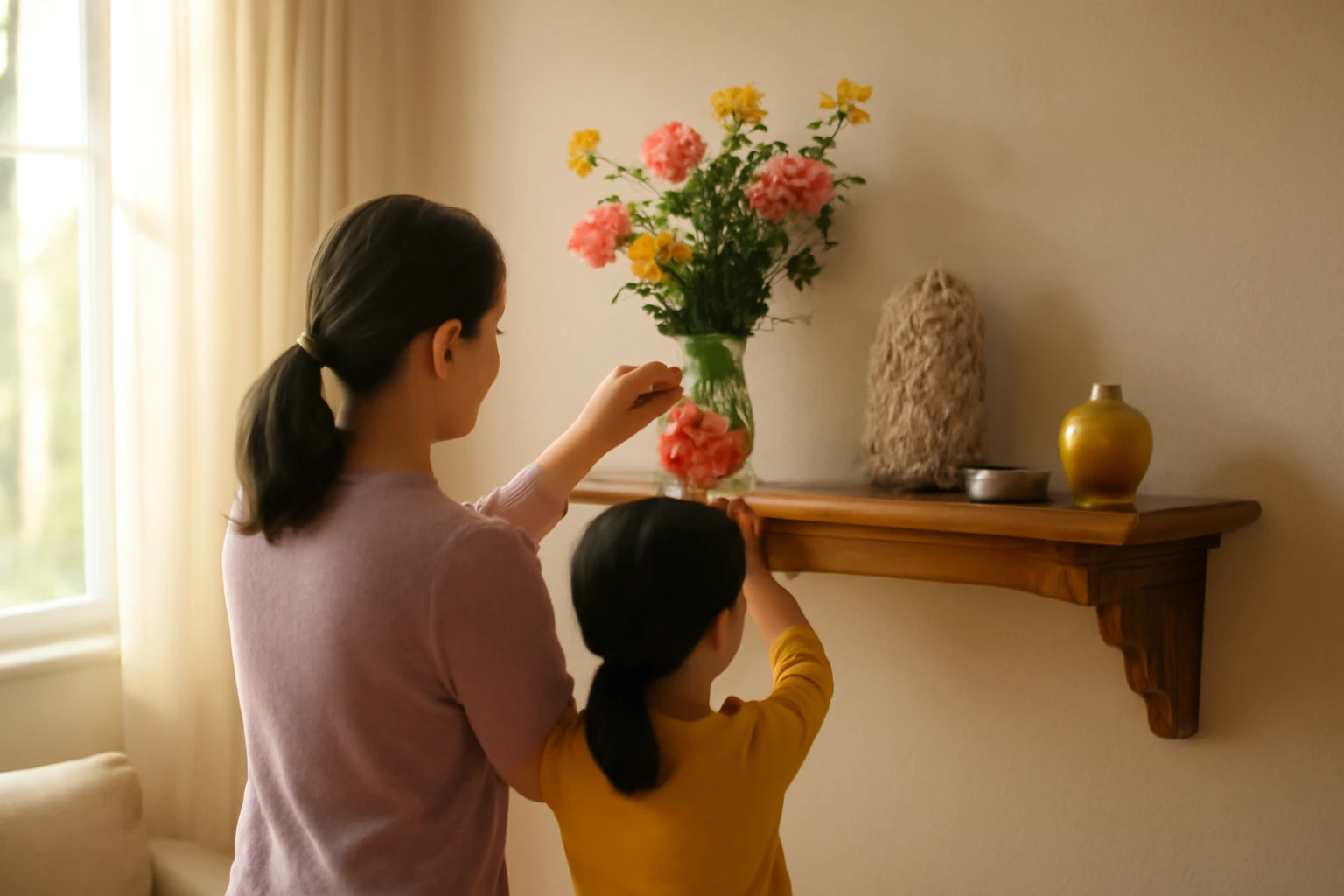 Dạy con về niềm tin: giữ nếp thờ cúng của gia đình mà không gieo nỗi sợ ma quỷ, kiêng kỵ