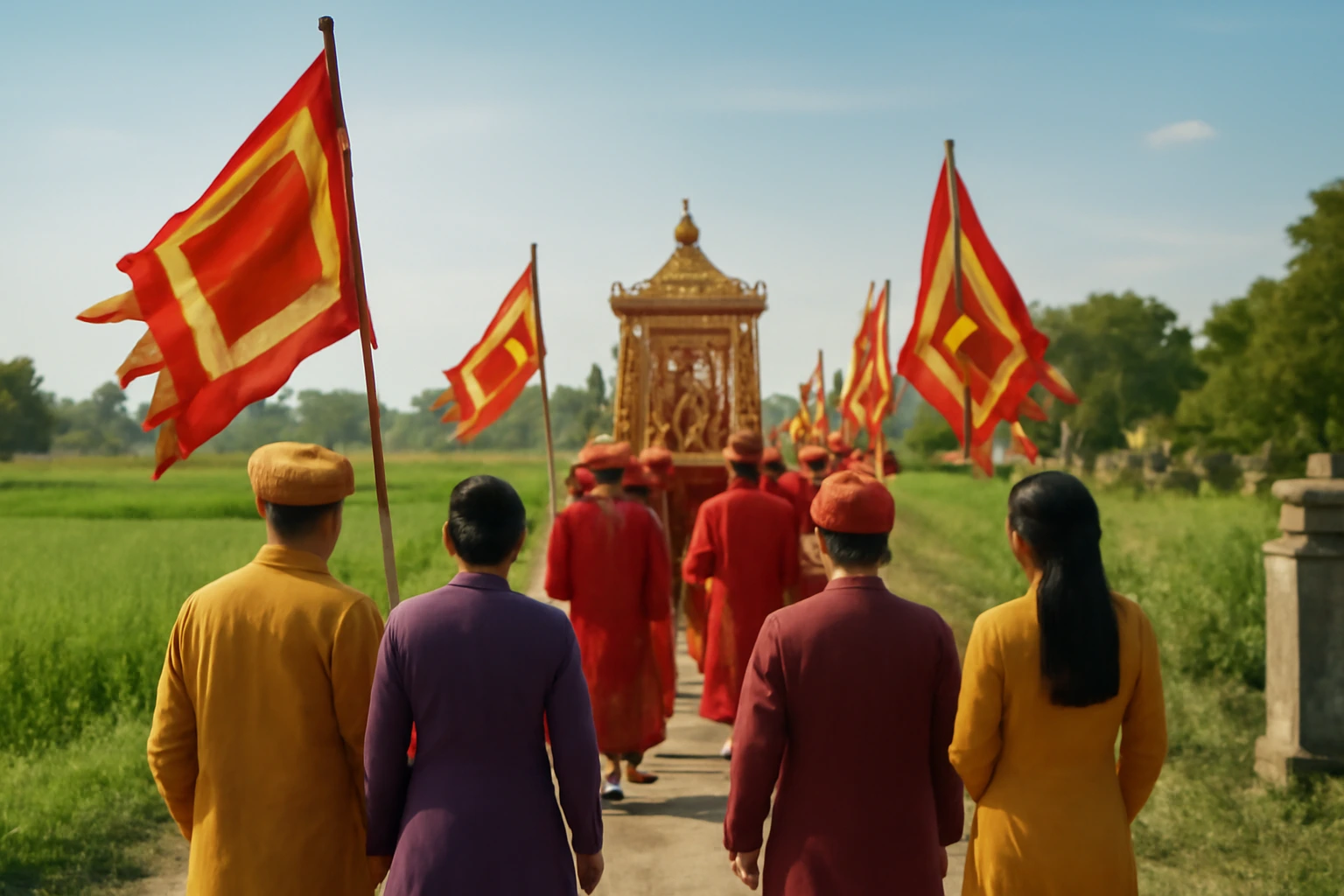 Lễ hội làng: từ rước thần, tế lễ ở đình đến trò chơi dân gian, đi hội sao cho vui mà giữ được nếp