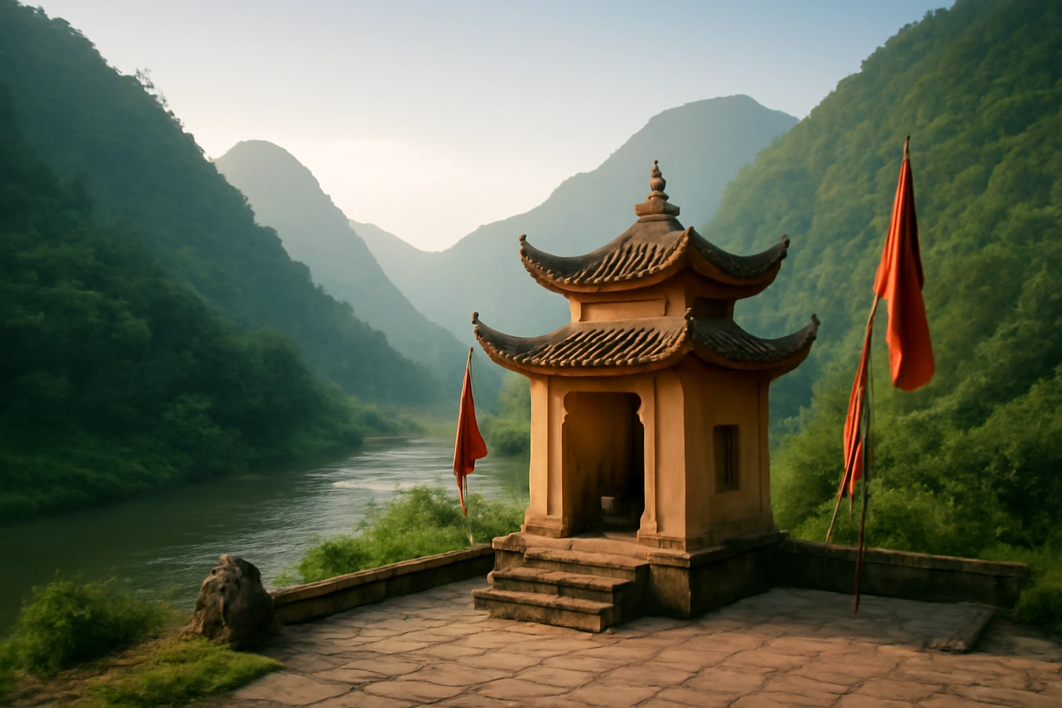 Tam phủ, Tứ phủ: Thiên, Nhạc, Thoải, Địa và cách người Việt chia thế giới thiêng